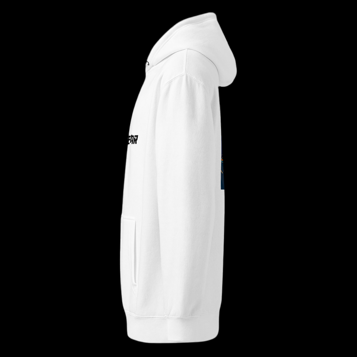LICKD. Spoolwear Collective Late Night Lift Club Hoodie - White